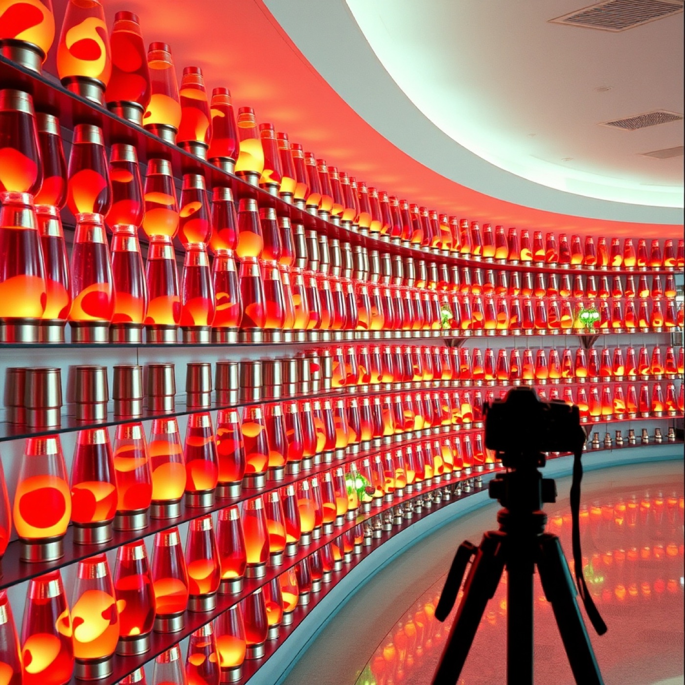 Lava lamp wall generated by @cf/black-forest-labs/flux-1-schnell
