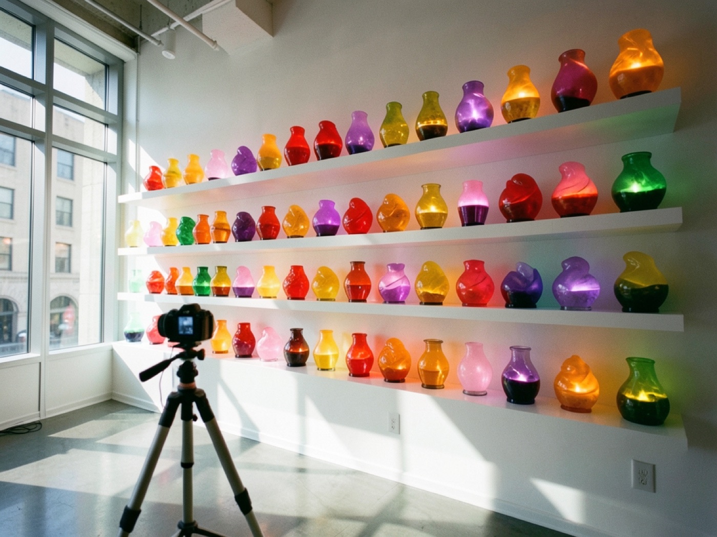 Lava lamp wall generated by @cf/black-forest-labs/flux-2-klein-4b