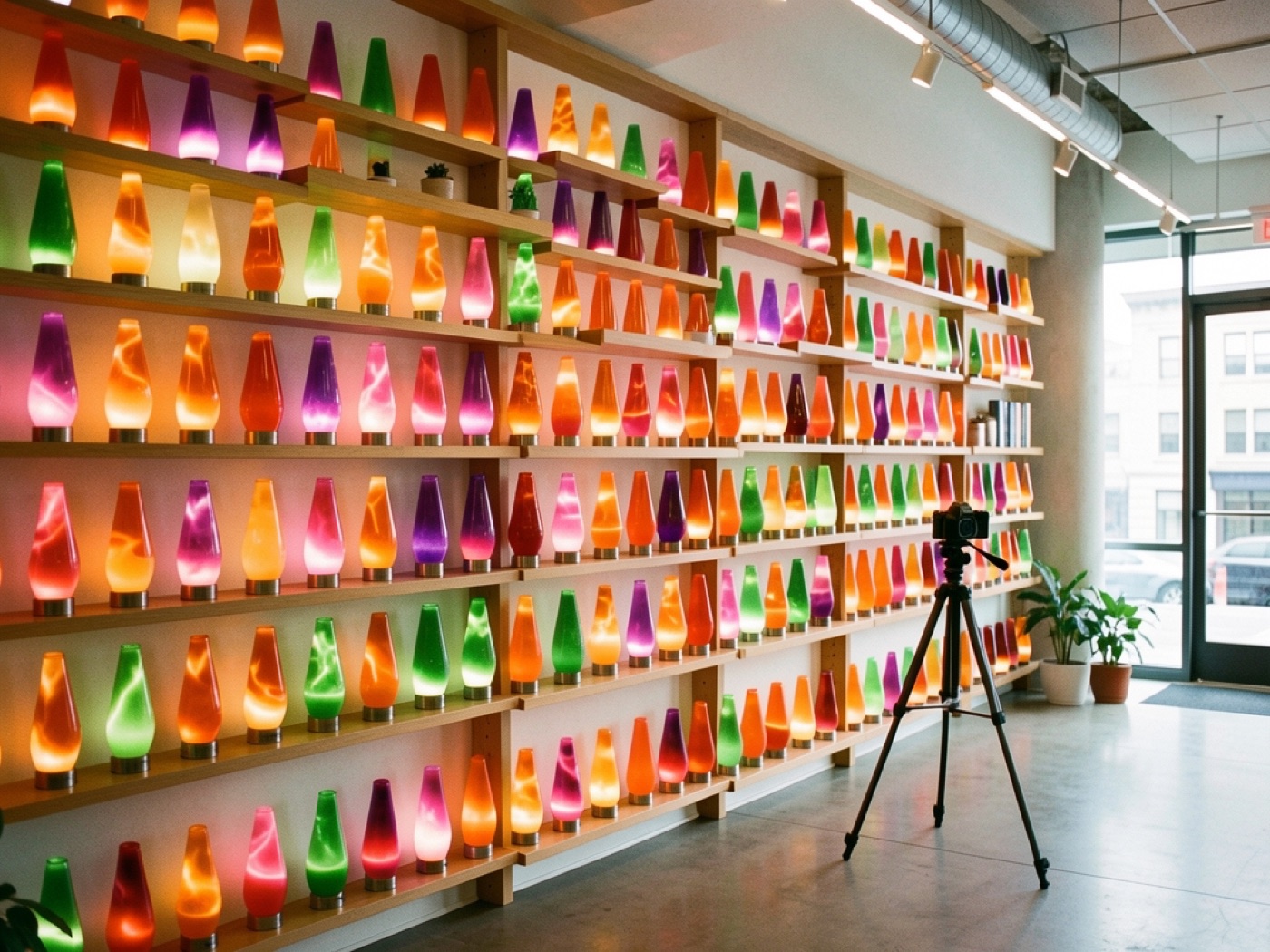 Lava lamp wall generated by @cf/black-forest-labs/flux-2-klein-9b